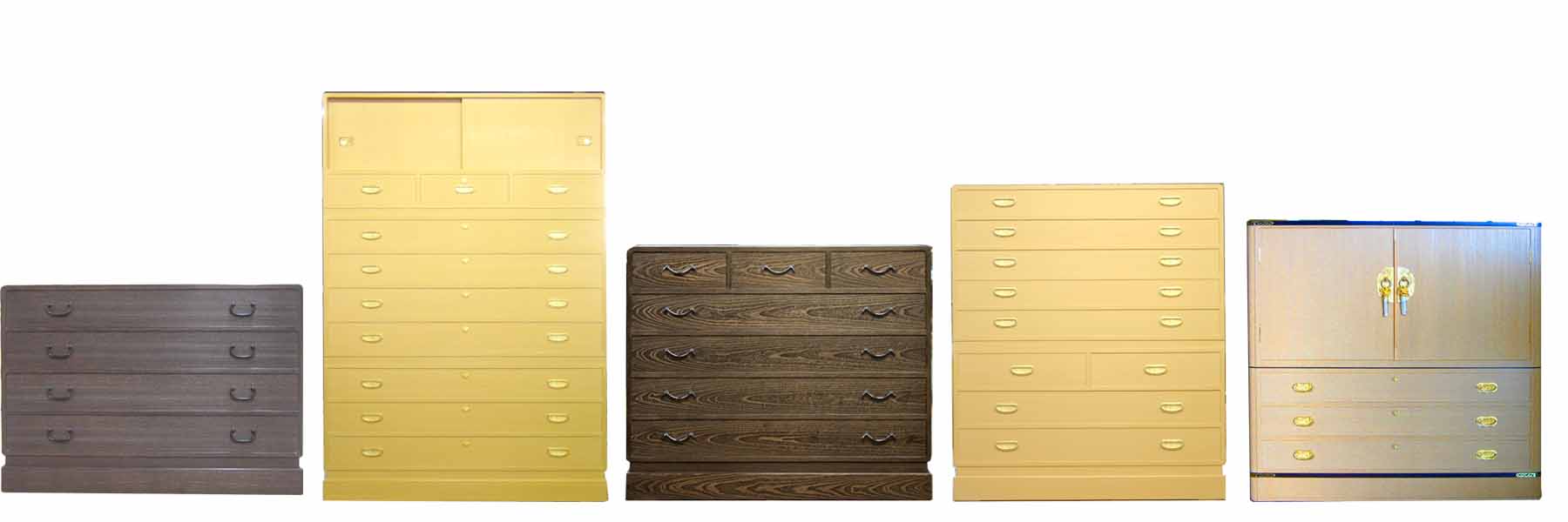 桐たんすの種類 価格 製造工程【株式会社留河】