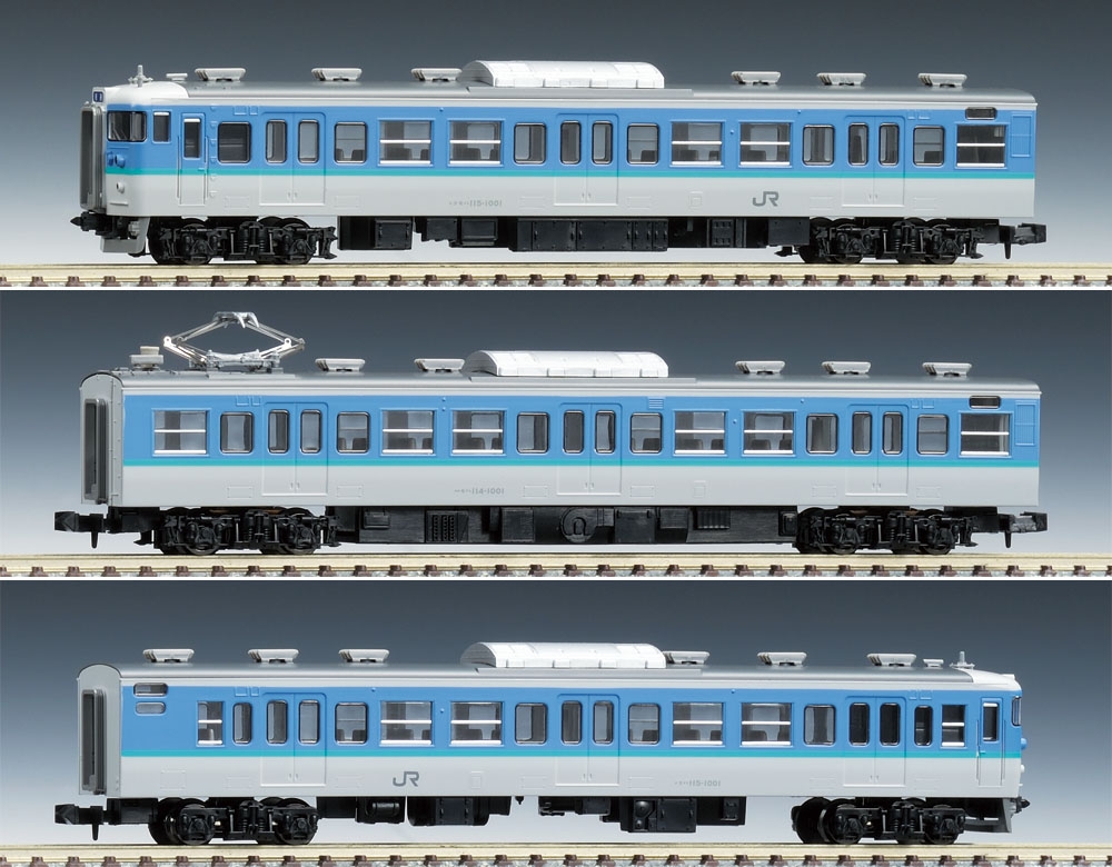 JR 115-1000系近郊電車（長野色）セット｜製品情報｜製品検索｜鉄道