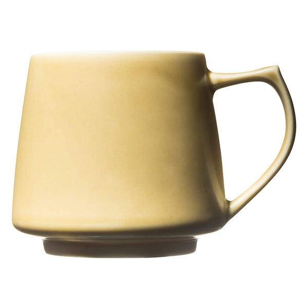 cores コレス キキマグ イエロー（黄瀬戸） 320ml 美濃焼きの