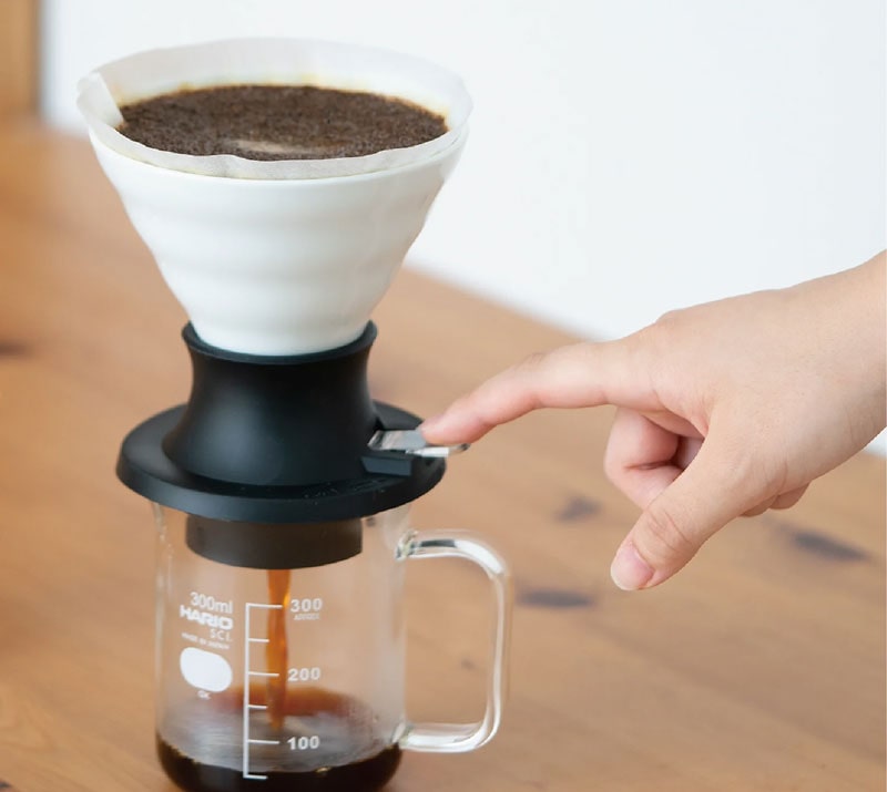 HARIO ハリオ 浸漬式 セラミックドリッパー スイッチ SSDC-200-W