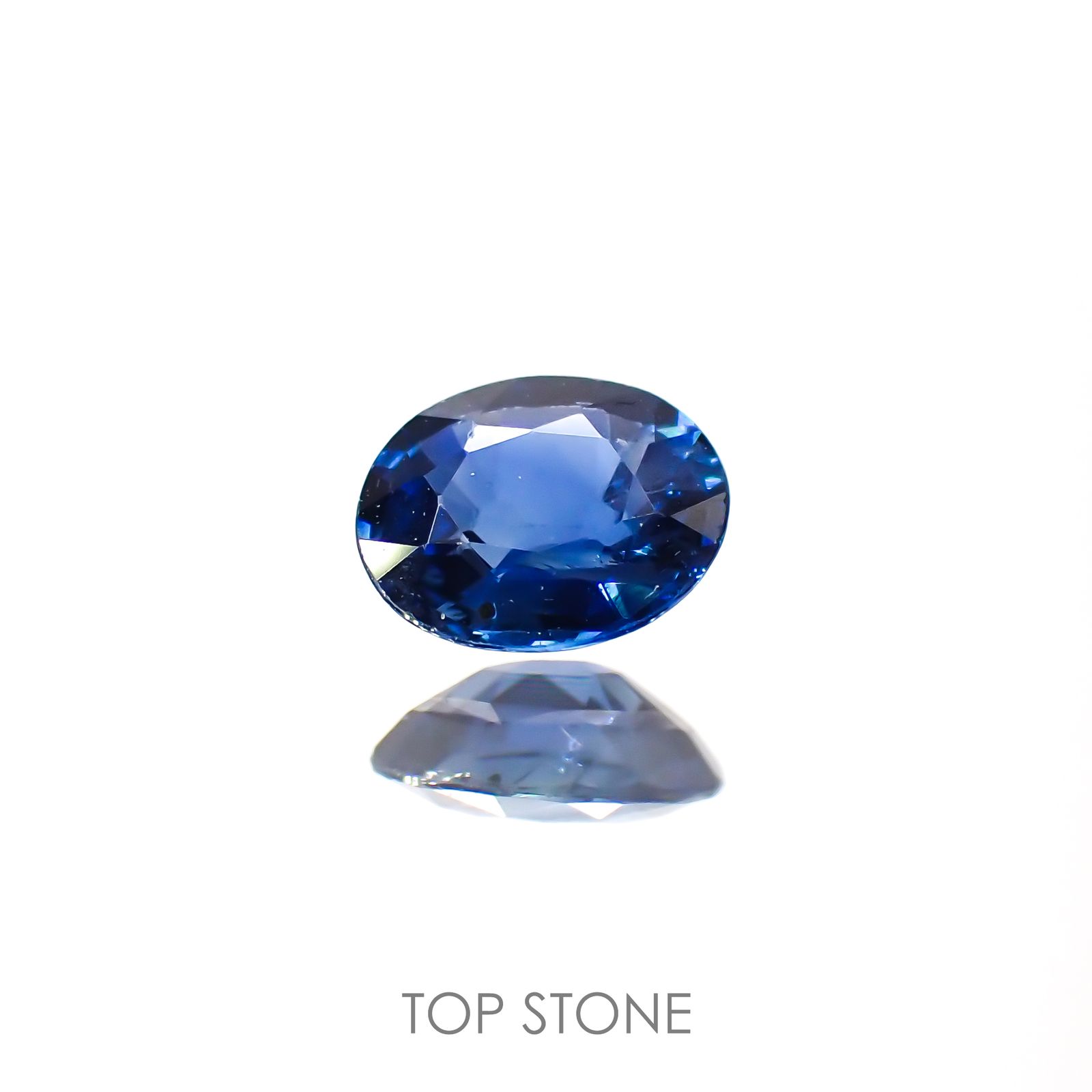 サファイア(宝石名サファイア)マダガスカル/スリランカ産 識別済 0.46