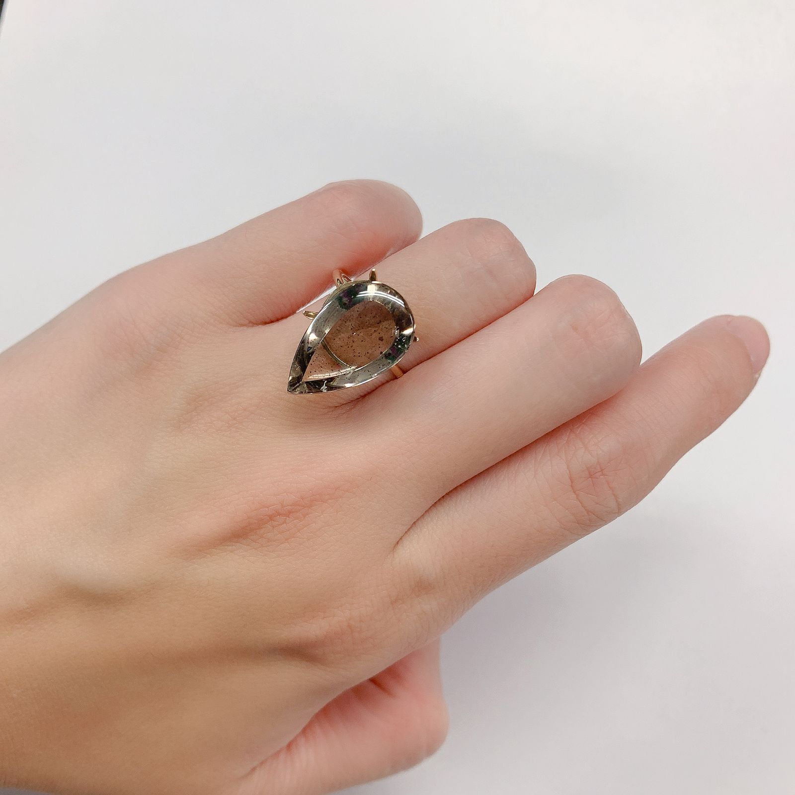 ティンカーベルクォーツ ブラジル産 8.23ct[20128634]18.4×11.2mm前後