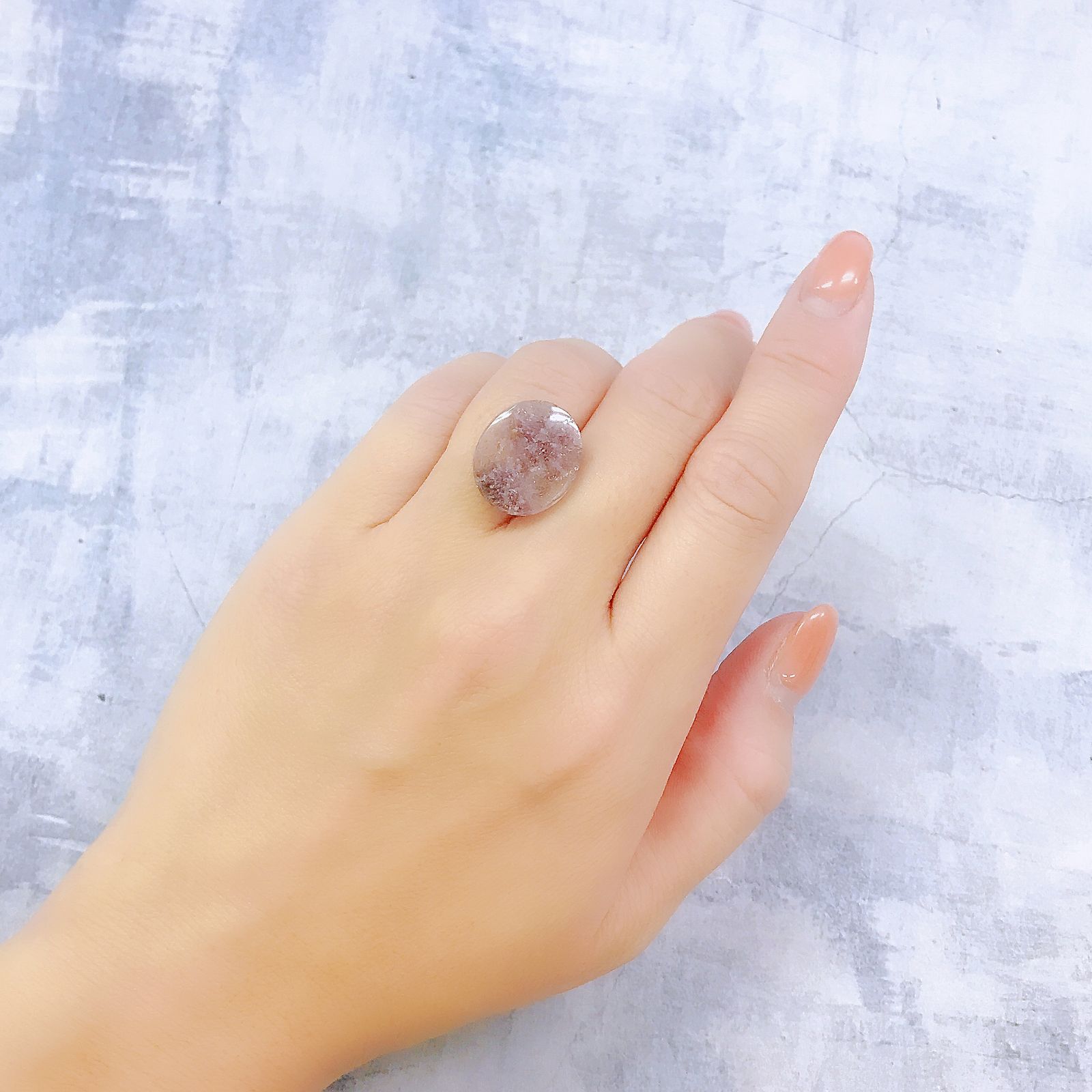 レピドライトインクォーツ ブラジル・ミナスジェライス州産 15.04ct