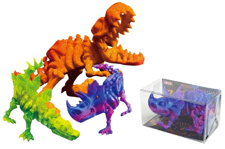 3Dフィジェットダイナソー おもちゃの龍屋 卸ECサイト