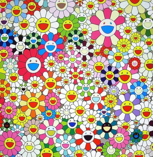 黄色い麦わら帽子の女の子|村上隆Takashi Murakami