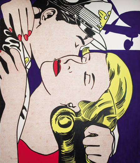 THE KISSTHE KISS|ロイ・リキテンスタインRoy Lichtenstein