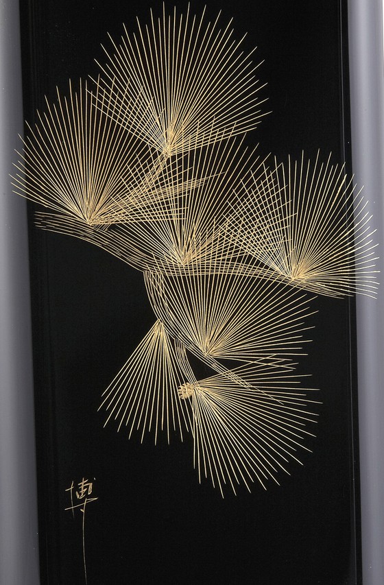 花器・松風沈金 77,000円（税込） | 輪島塗の塗師屋 輪島漆器大雅堂