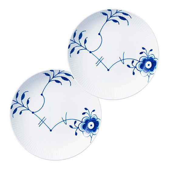 ブルーフルーテッド メガ ディーププレート ペア | 商品詳細 | 高島屋