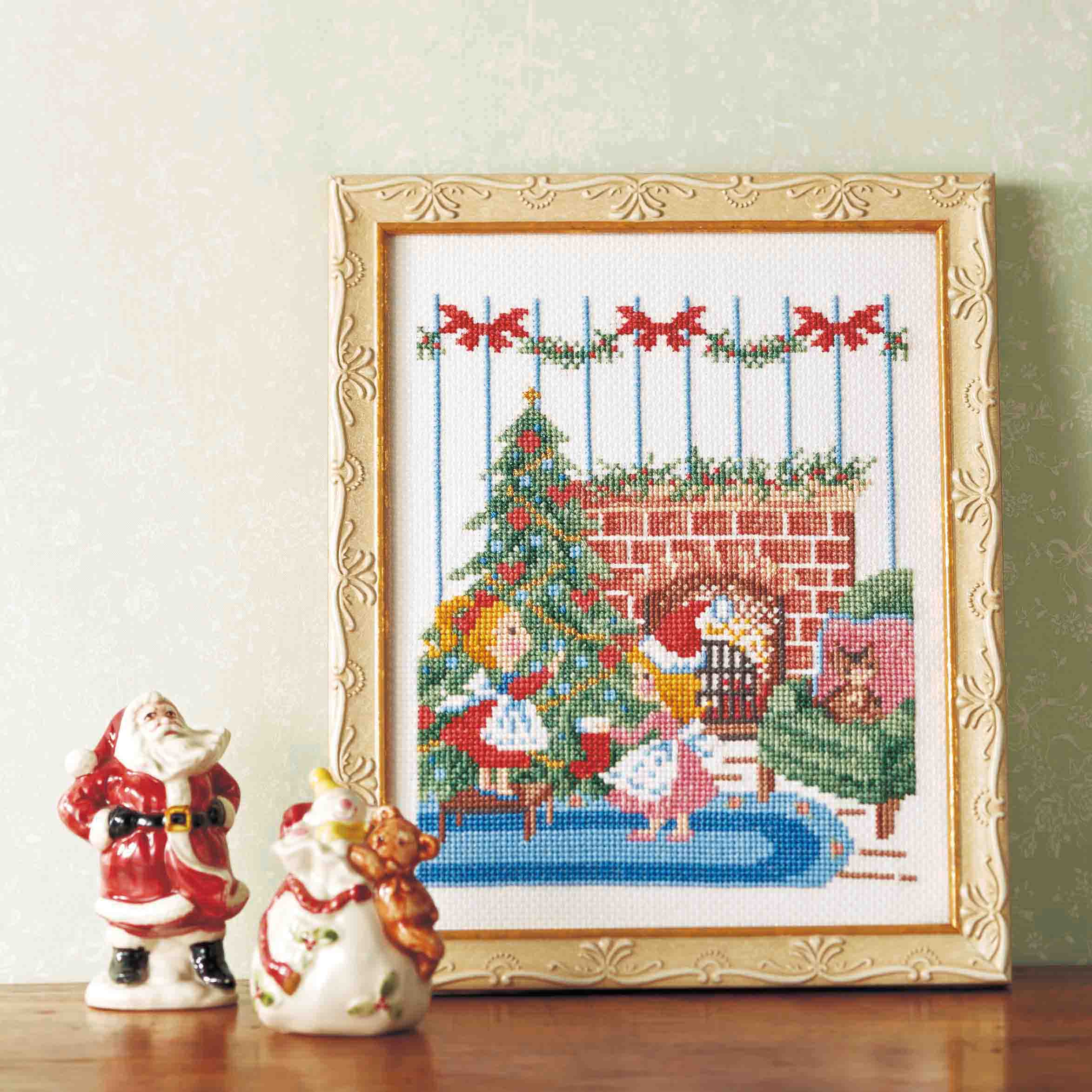 完全保存リクエスト版 クロスステッチのクリスマス刺しゅう大全集: 本