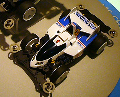 タミヤのサイトでダッシュ3号・流星(シューティングスター)(MSシャーシ