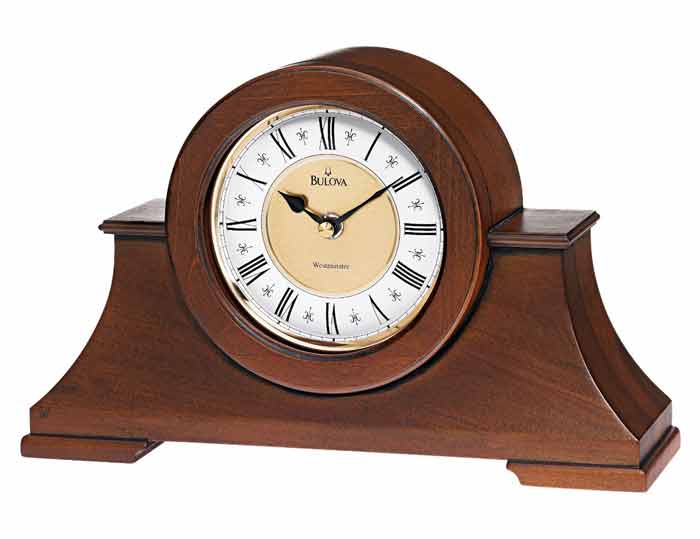 Bulova B1765 Cambria Chiming Mantel Clock - The Clock Depot