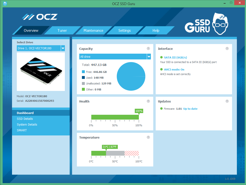 OCZ Vector 180 SSD Review (240GB/480GB/960GB) | The SSD Review