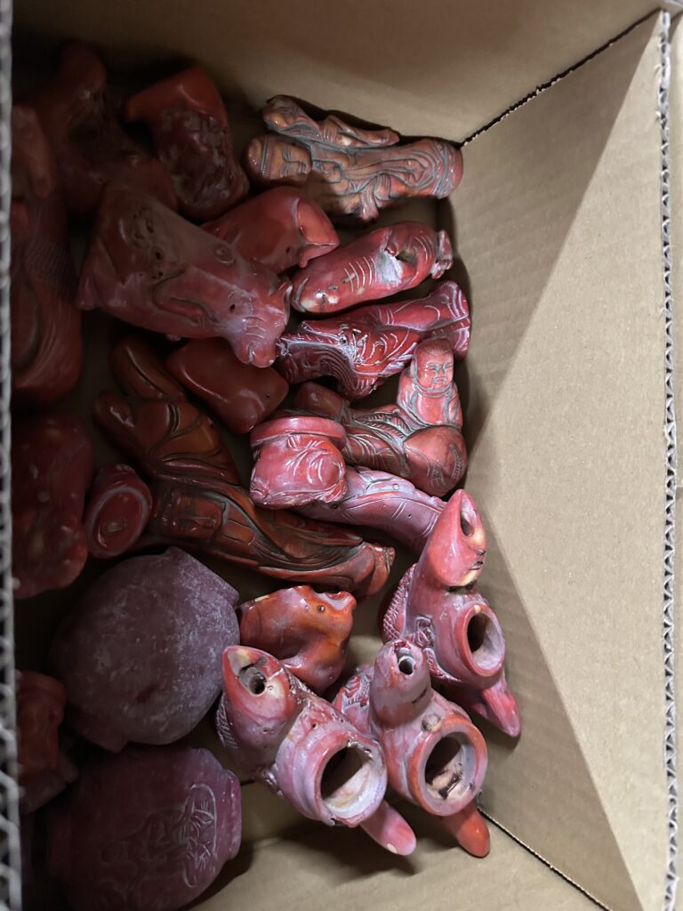 岡山市南区福富での貴重な山珊瑚（マウンテンコーラル）の遺品整理に