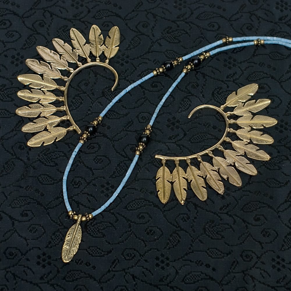 インドのストーンネックレス【フェザー】 の通販 - TIRAKITA.COM