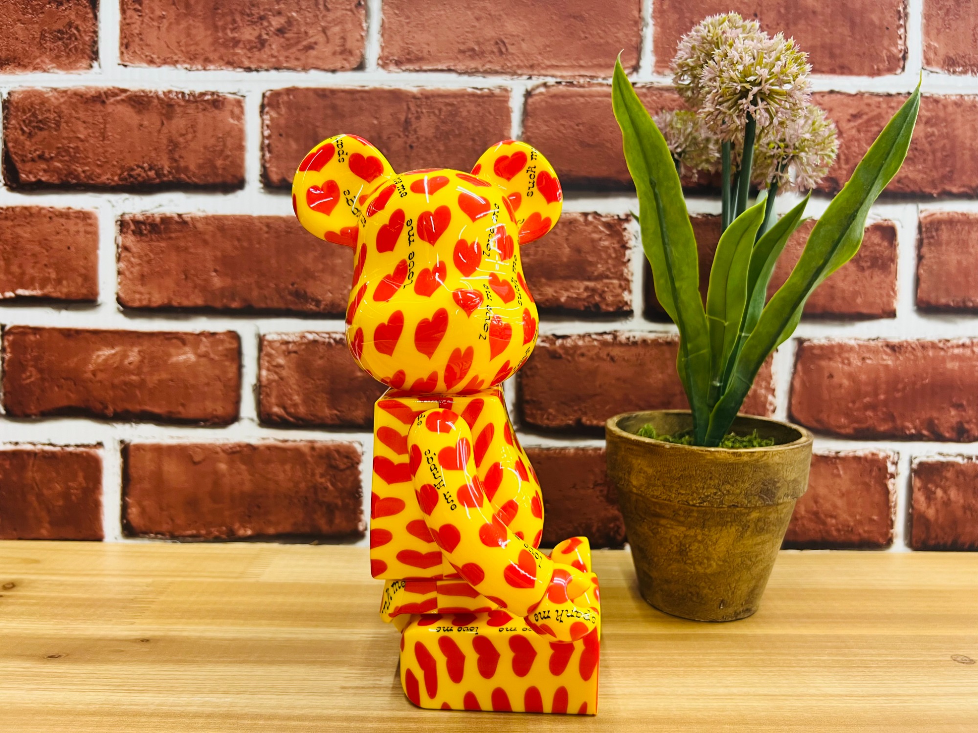 フィギュア買取強化中】BE@RBRICK Yellow Heart 400％ の “hide 20th