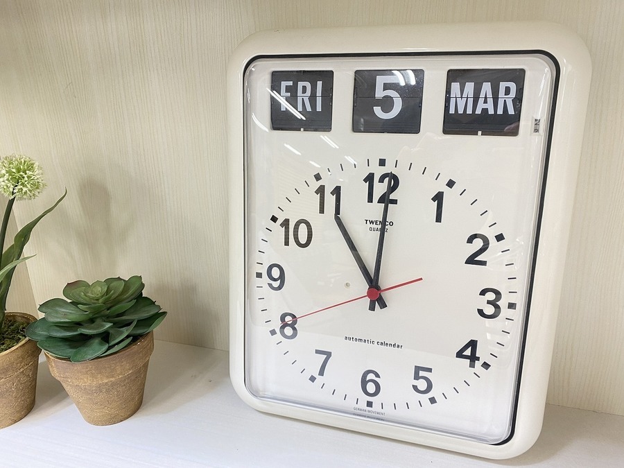 パタパタ♪】TWEMCO(トゥエンコ)の掛時計が入荷しました！【市川店