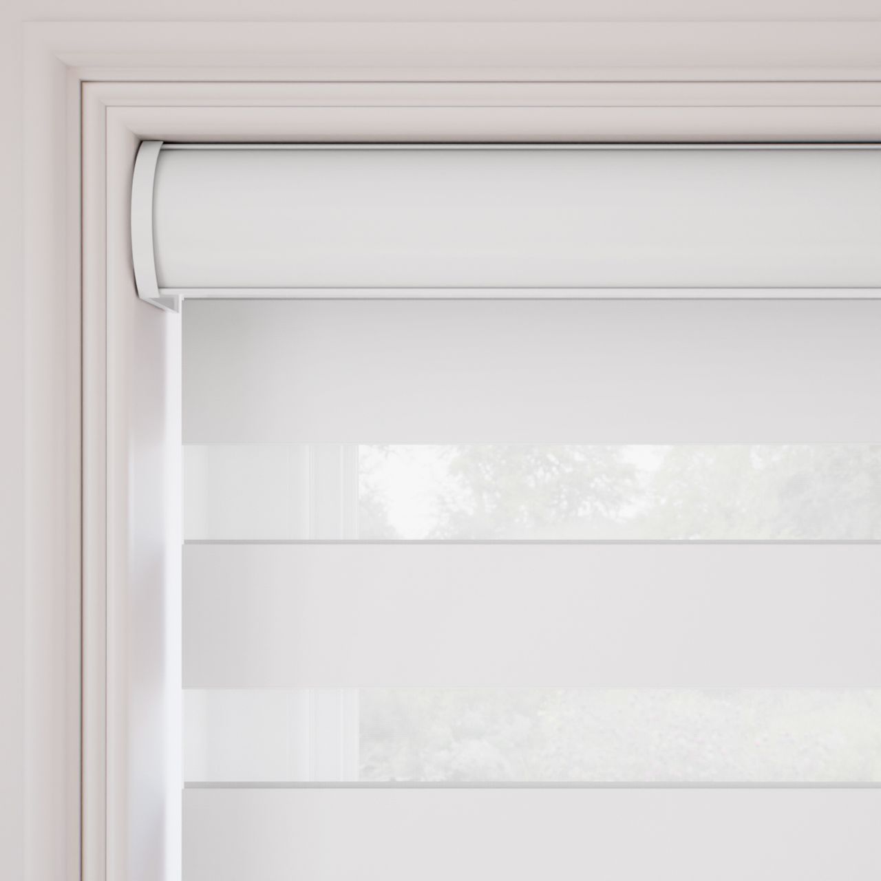 ゼブラ ベージュ 調光ロールスクリーン