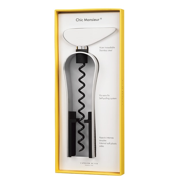 綺麗に開けられるラトリエ・デュ・ヴァン イージーワインオープナー