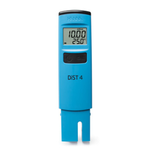 ハンナ HI9814D グロライン ポータブルpH・EC・TDS・℃計 ウエダ金物