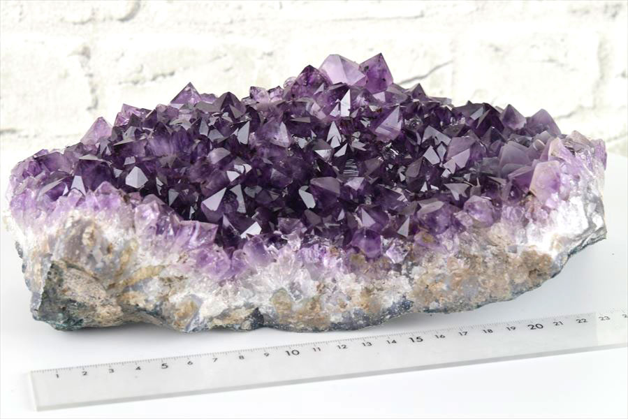 特大サイズ アメジストクラスター 原石｜紫水晶｜アップストーン