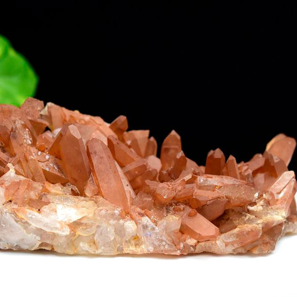 タンジェリンクォーツ（蜜柑水晶）タンジェリン水晶 クラスター