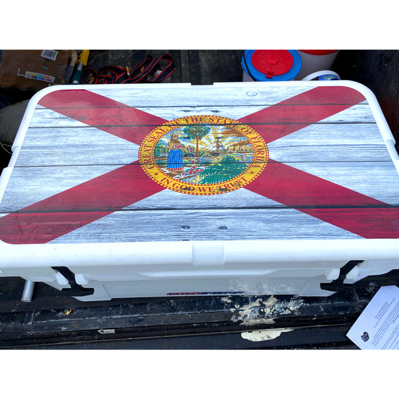 Florida Cooler Wrap - Fits YETI, RTIC, Ozark Trail Coolers