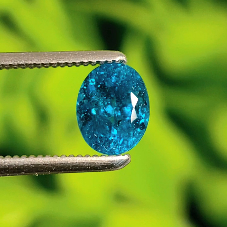 ブラジル産バターリャ鉱山パライバトルマリン0.652ct(中央宝石研究所