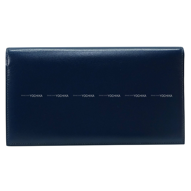 HERMES エルメス 札入れ MC2 フレミング ブルードプリュス ボックス