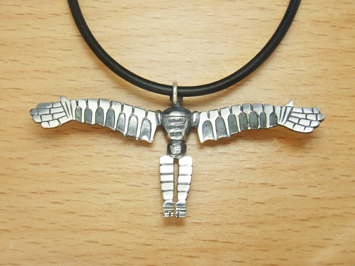 スタジオジブリ公認】ロボット兵ペンダント／ブラック ver.／天空の城