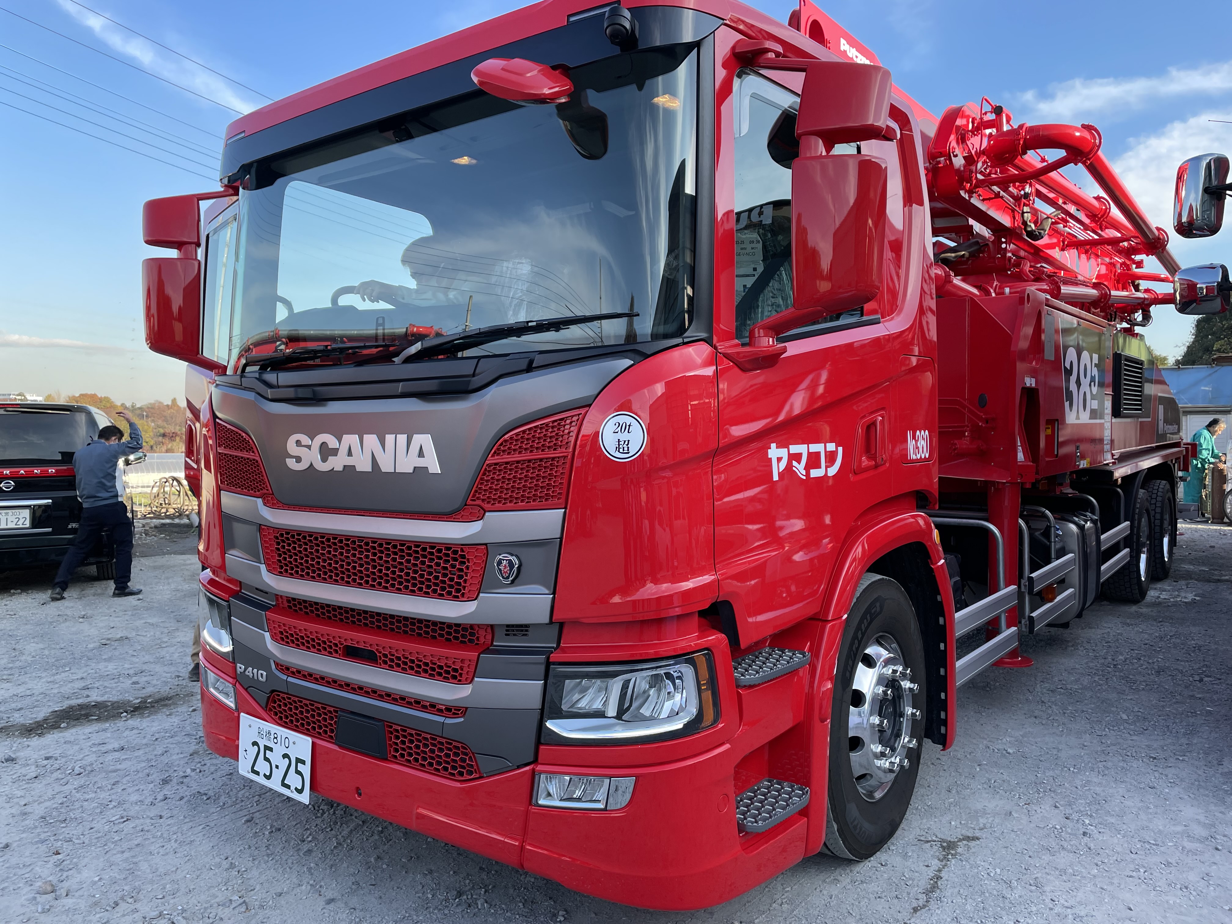 プツマイスター「BSF38-5.16HZ」コンクリートポンプ車が納車されました