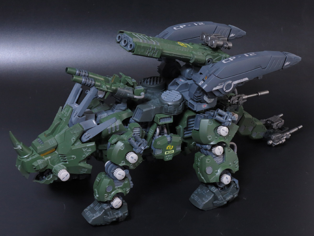 zoikino! - 改造ゾイド： 『老いぼれ』グリーン