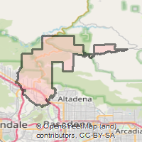 ZIP Code 91011 - La Canada Flintridge, California | Map