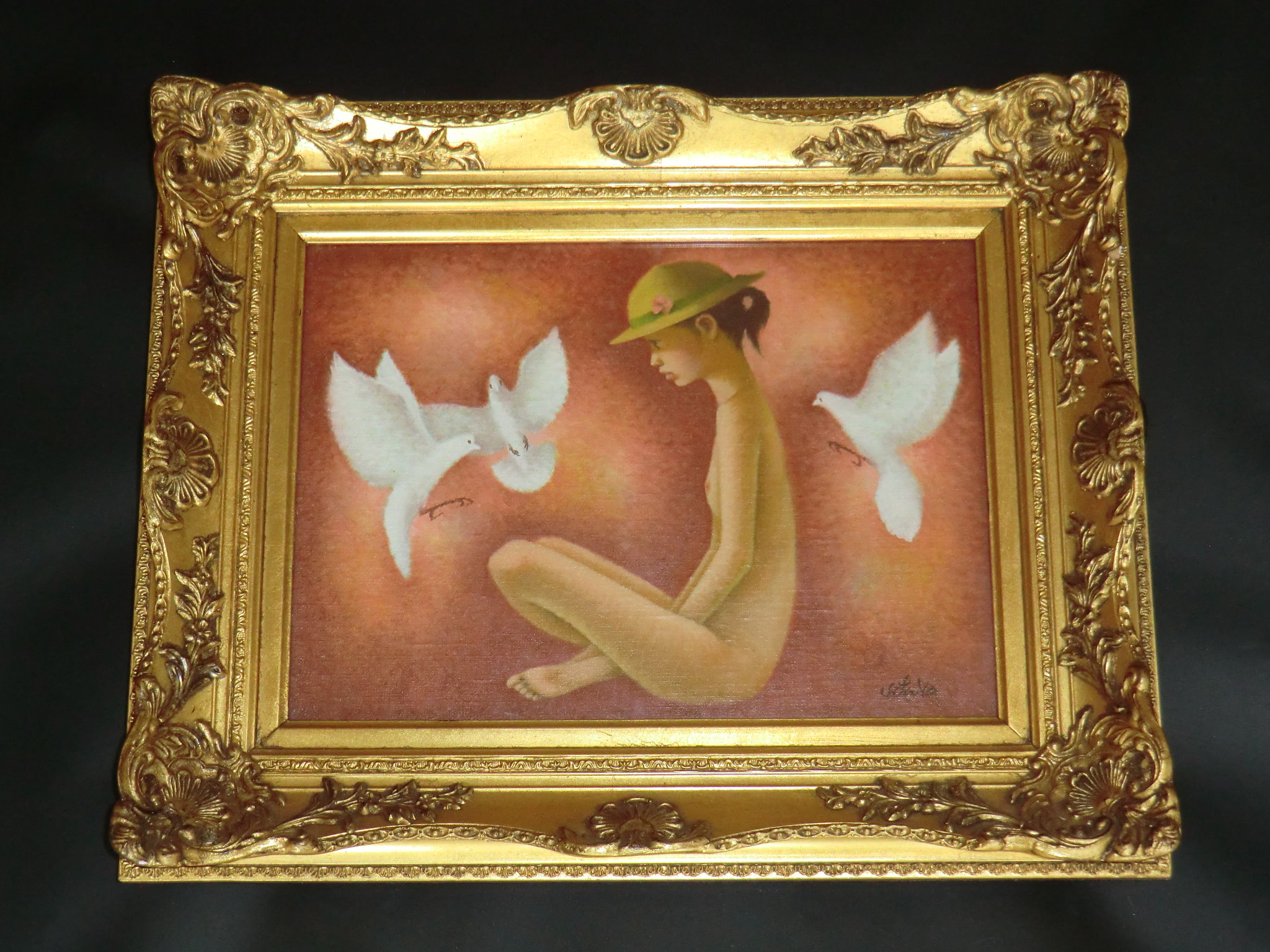 佐藤カツヤ 「季」 ① 油彩画 | 八事商事 | 絵画レンタル | 愛知県を