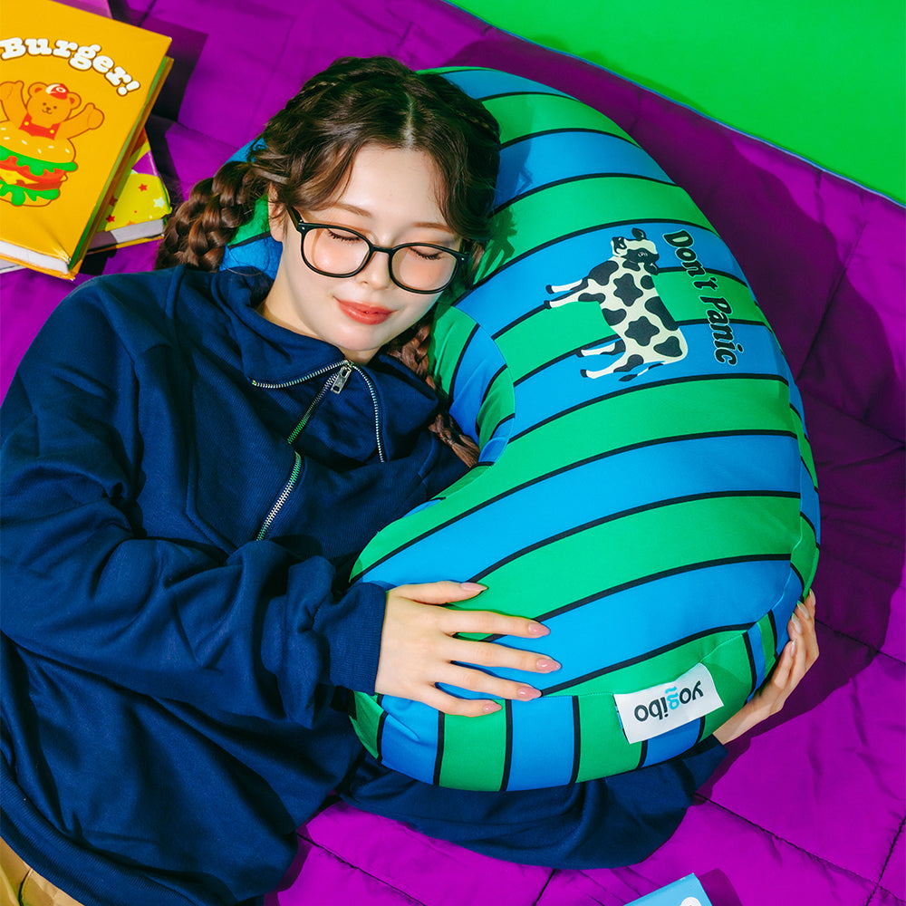 公式】Yogibo Mega Moon Pillow Don't Panic - Yogibo｜wiggle wiggle
