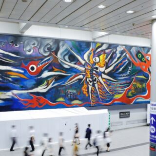 作品解説】明日の神話（岡本太郎）｜悲劇を乗り越える人の強さを描いた