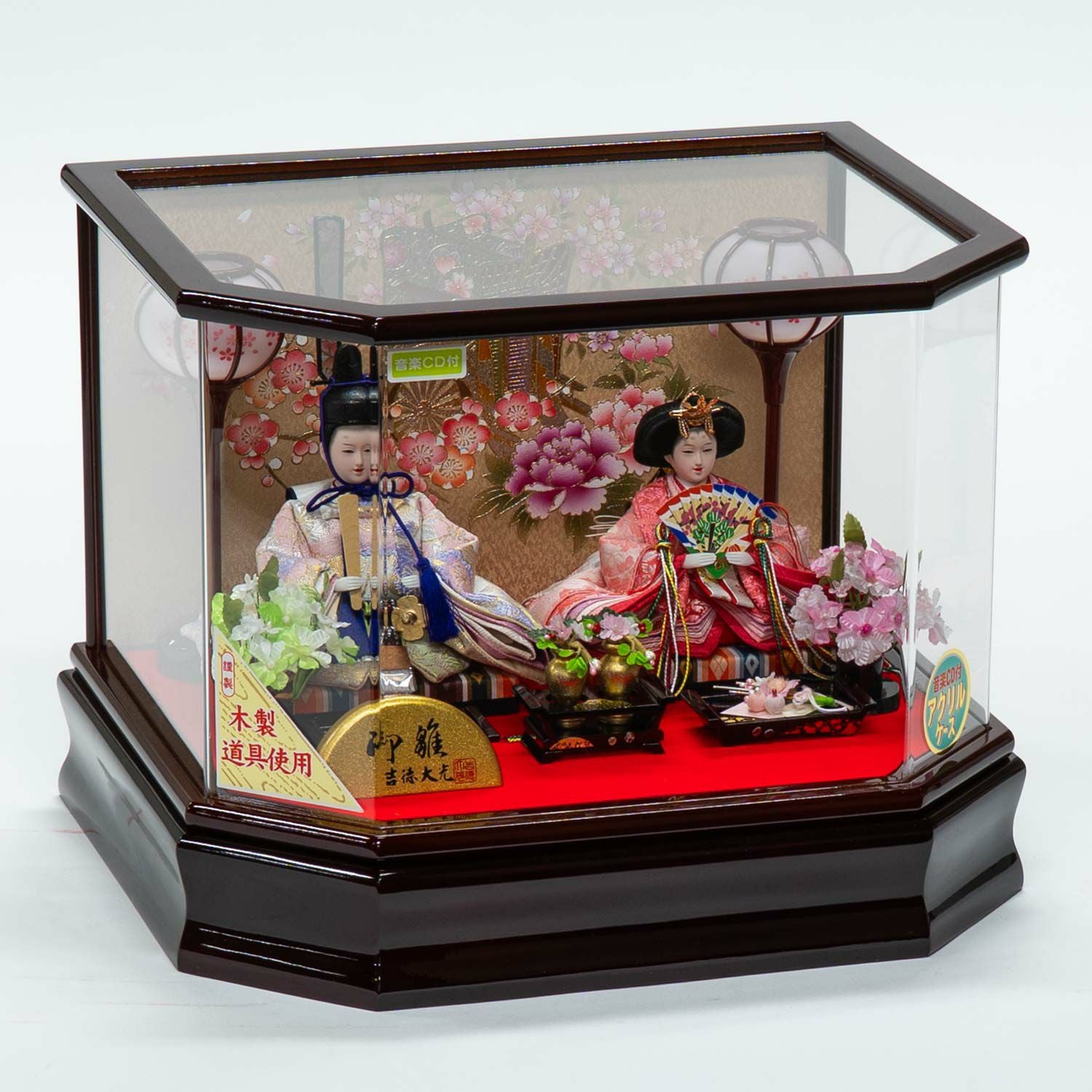 雛人形】ケース入り柳親王飾り | 雛人形（ひな人形）・五月人形の吉徳