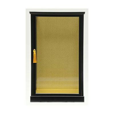 日本人形用13号黒立 戸付きガラスケース | 雛人形（ひな人形）・五月