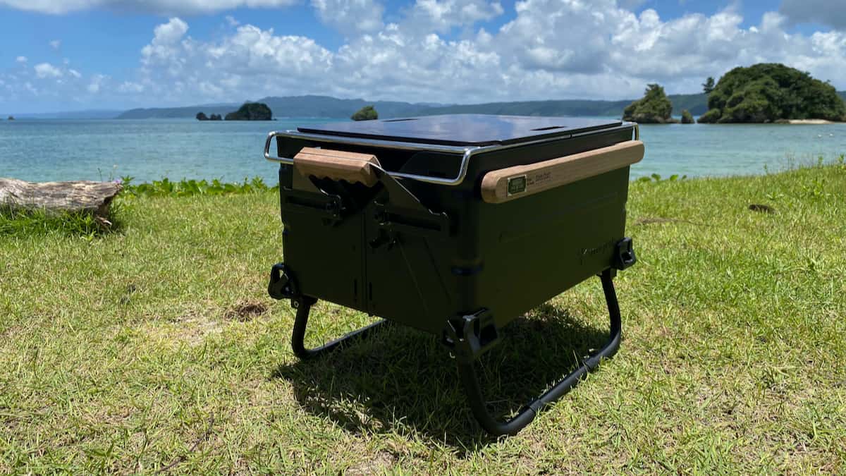 黒がカッコいい スノーピーク シェルフコンテナ25 ブラック レビュー