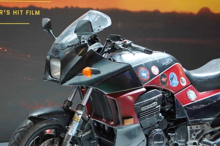 画像 No.2/9] 【復活祈願】トップガン仕様「GPZ900R」、本物がニンジャ