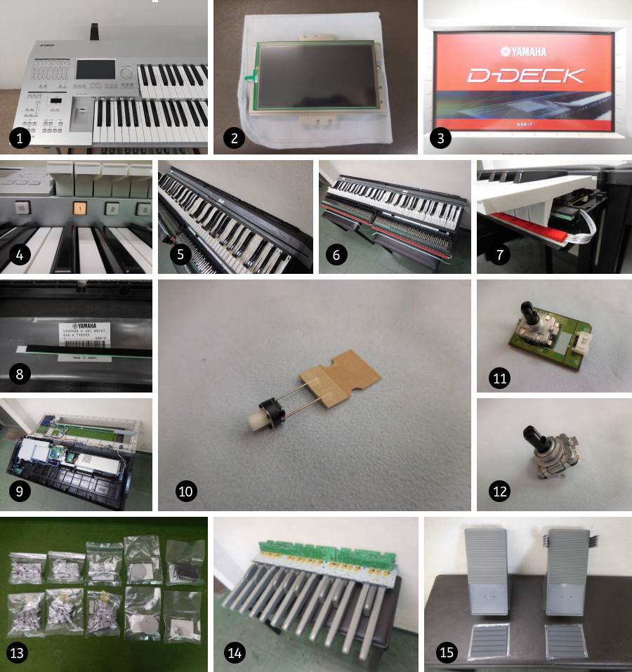 YAMAHA Electone D-DECK デュアルマニュアルキーボード DDK-7 | 修理