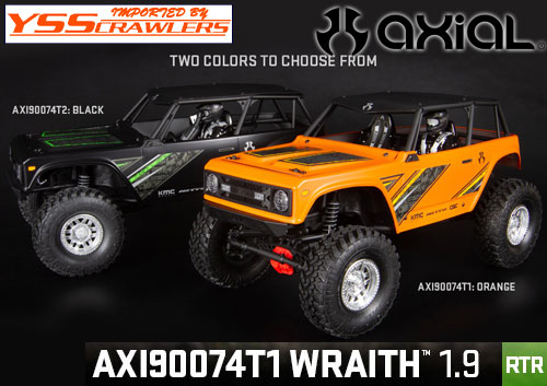 Axial Racing 1/10 Wraith[レイス] 1.9 RTR！[ブラック] [Wraith1.9
