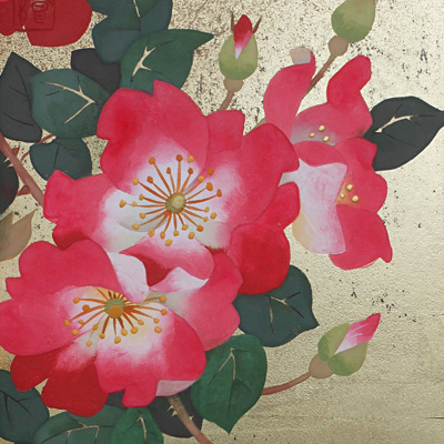 湯口絵美子オフィシャルサイト | 薔薇ノ花サク