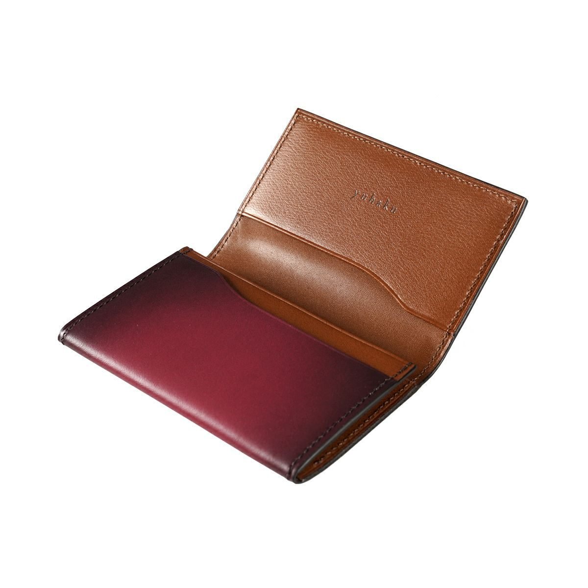 YPF161 名刺入れ ｜美しい色彩の革財布、革製品通販｜yuhaku online shop