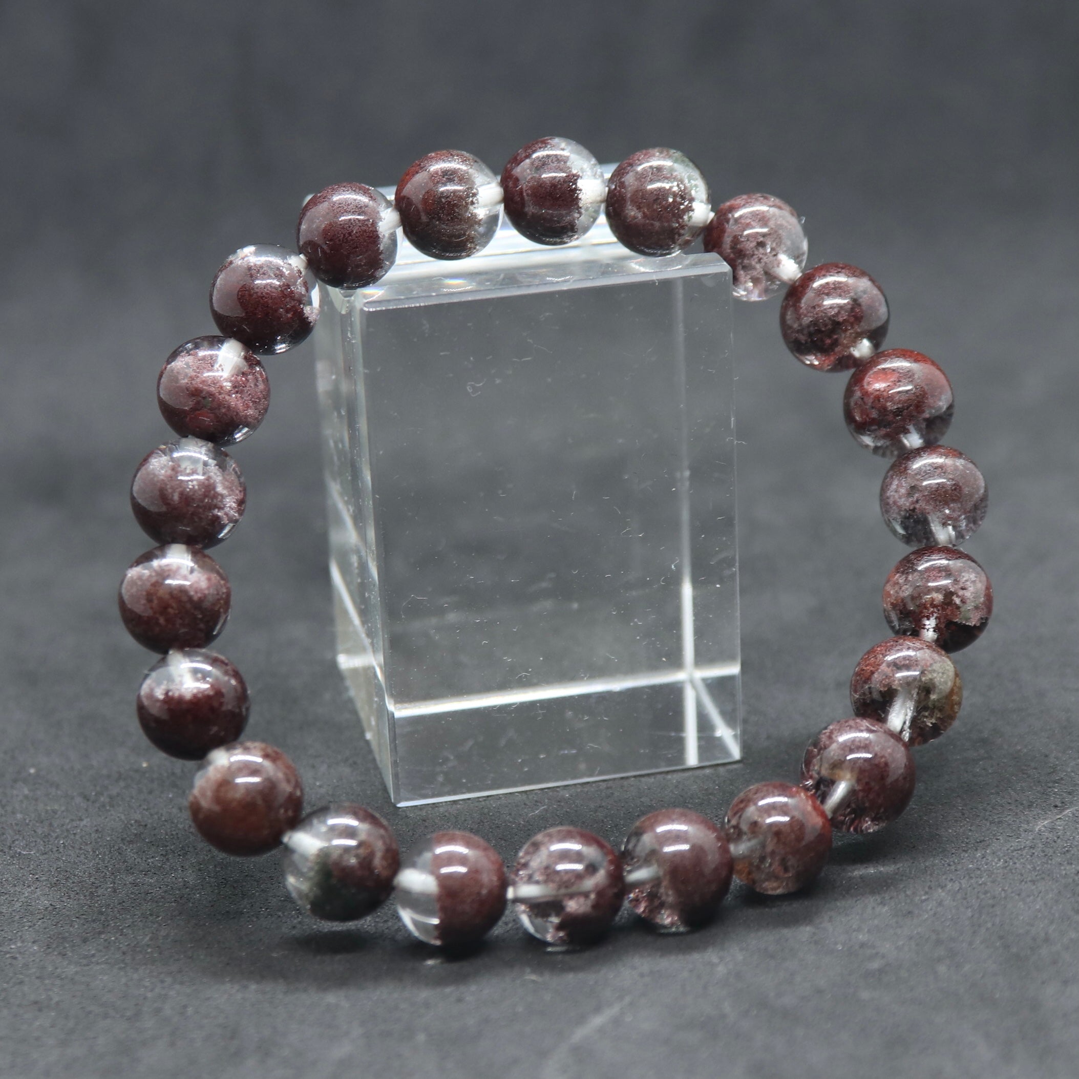 ブラウンピンクガーデンクォーツ8.5-9㎜ブレス – 天然石屋 優月堂