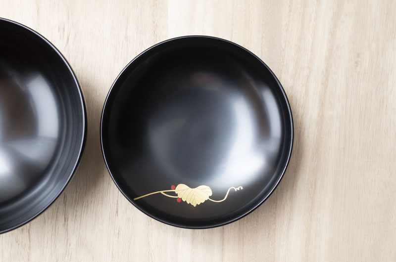 吸物椀〈蔦〉｜吸物椀｜商品｜佐藤善六漆器店［川連漆器］