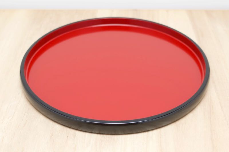 九寸 丸盆｜お盆｜商品｜佐藤善六漆器店［川連漆器］