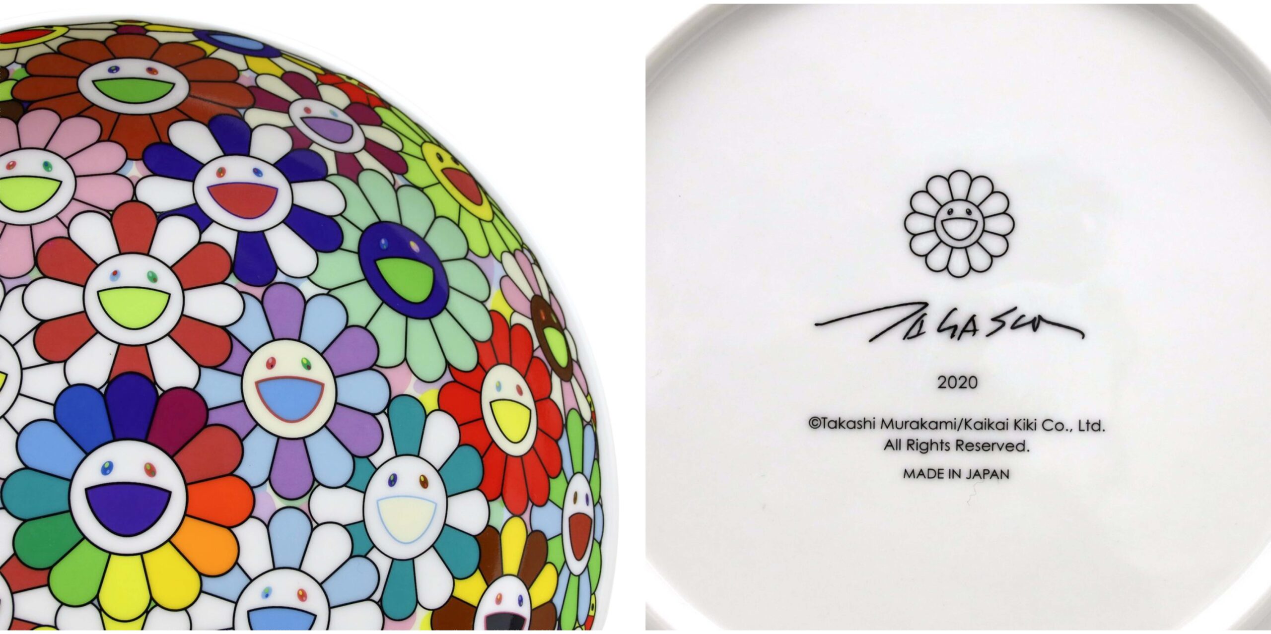 10月21日(火)12時よりWEBショップにて、『Commemorative plate