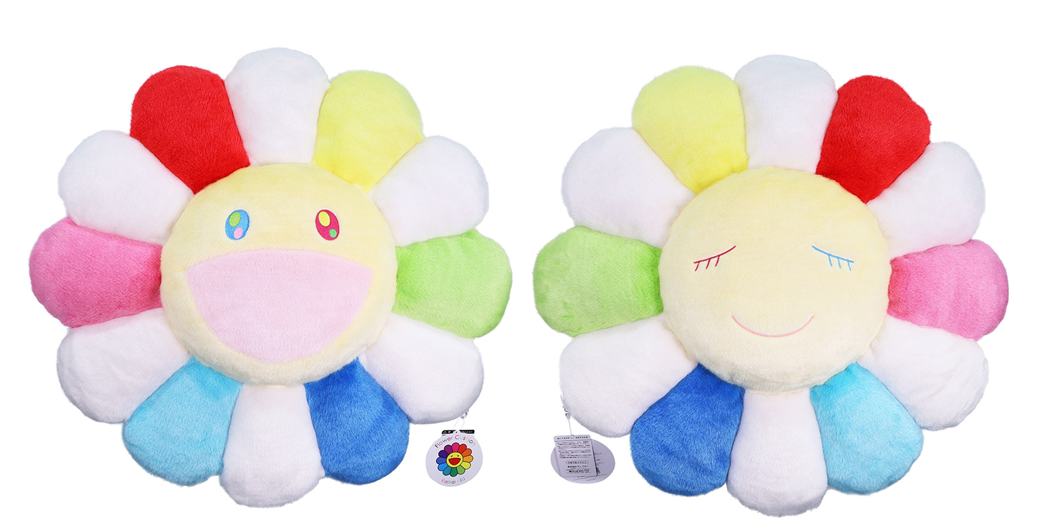 WEBショップにて新色フラワークッション4種(60cm)を販売いたします