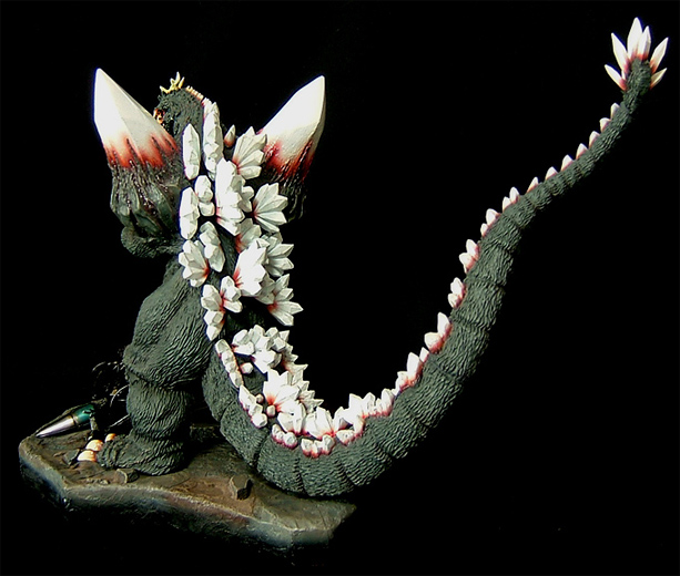 □海洋堂 スペースゴジラ 酒井ゆうじ 完成品□