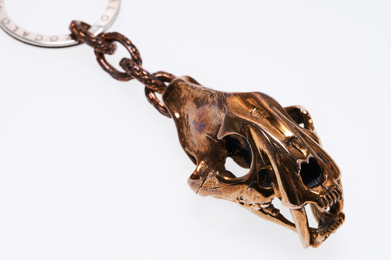 Saber Toothed Tiger Key Holder Bronze｜サーベルタイガー